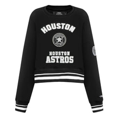 Houston Astros Pro Standard Women's Pearl Cropped Pullover Sweatshirt
 Near Me