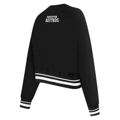 Houston Astros Pro Standard Women's Pearl Cropped Pullover Sweatshirt
 Near Me