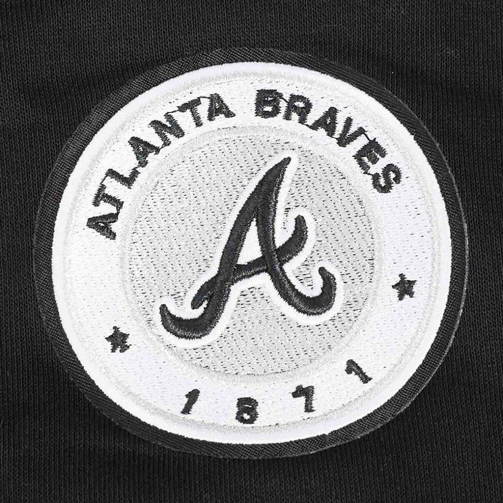 Atlanta Braves Pro Standard Women's Pearl Cropped Pullover Sweatshirt
 Clearance