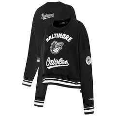 Baltimore Orioles Pro Standard Women's Pearl Cropped Pullover Sweatshirt
 Clearance