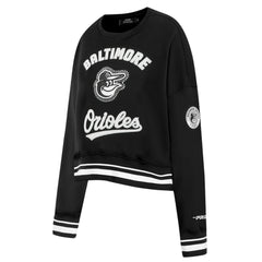 Baltimore Orioles Pro Standard Women's Pearl Cropped Pullover Sweatshirt
 Clearance
