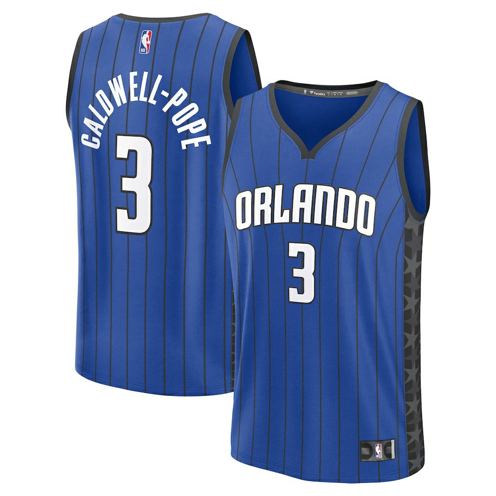 Kentavious Caldwell-Pope Orlando Magic Youth Fast Break Player Jersey - Statement Edition - Blue | NBA Jerseys