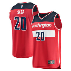 Fanatics - Alexandre Sarr Washington Wizards Fast Break Replica Player Jersey - Icon Edition - Red