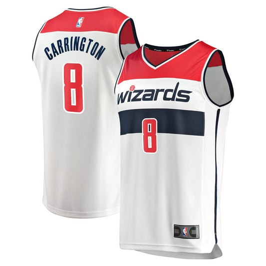 Carlton Carrington Washington Wizards Fast Break Replica Player Jersey - Association Edition - White | NBA Jerseys