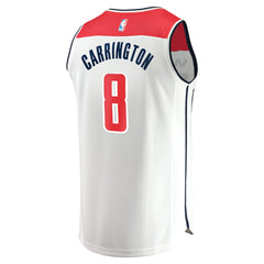 Fanatics - Carlton Carrington Washington Wizards Fast Break Replica Player Jersey - Association Edition - White