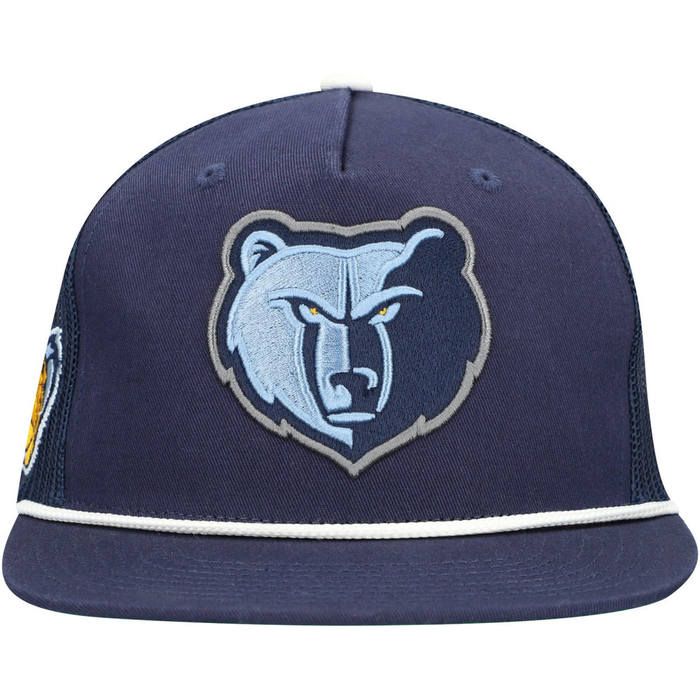 Mitchell & Ness - Memphis Grizzlies Roper Trucker Snapback Hat - Navy