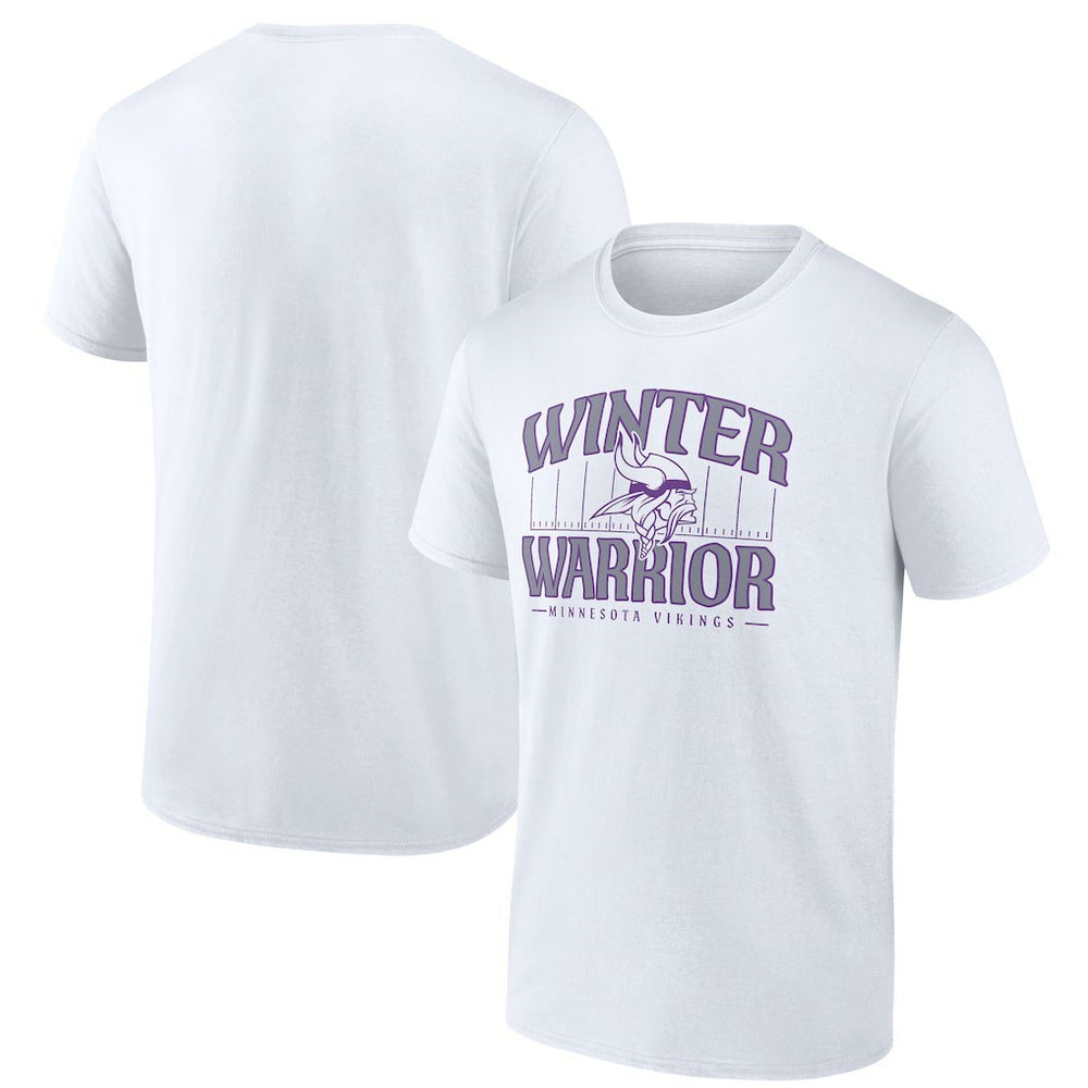 Minnesota Vikings Field of Warriors T-Shirt White - NFL
