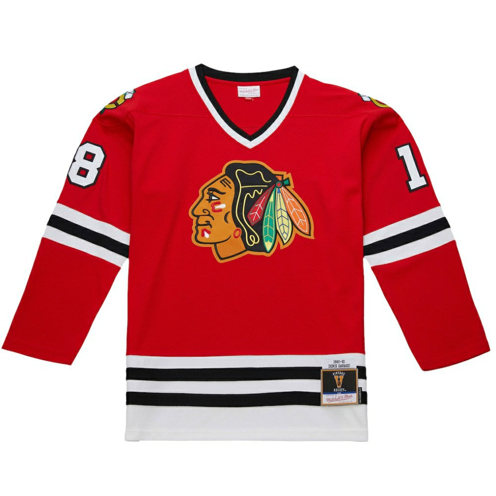 Denis Savard Chicago Blackhawks 1980-81 Power Play Jersey - Scarlet | NHL Jerseys