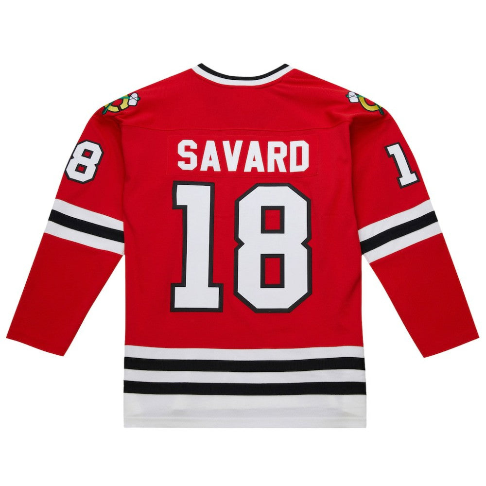 Denis Savard Chicago Blackhawks 1980-81 Power Play Jersey Scarlet