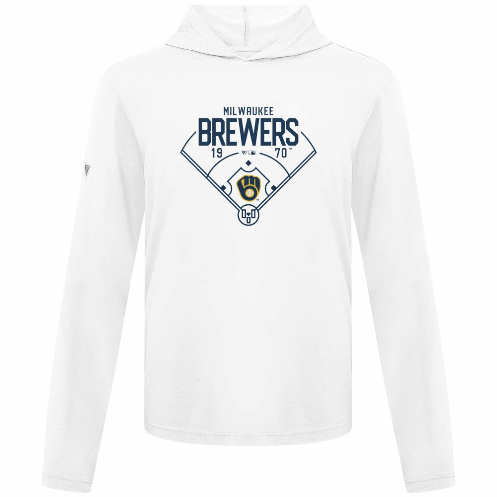 Milwaukee Brewers Levelwear Anthem Home Field Pullover Hoodie Online