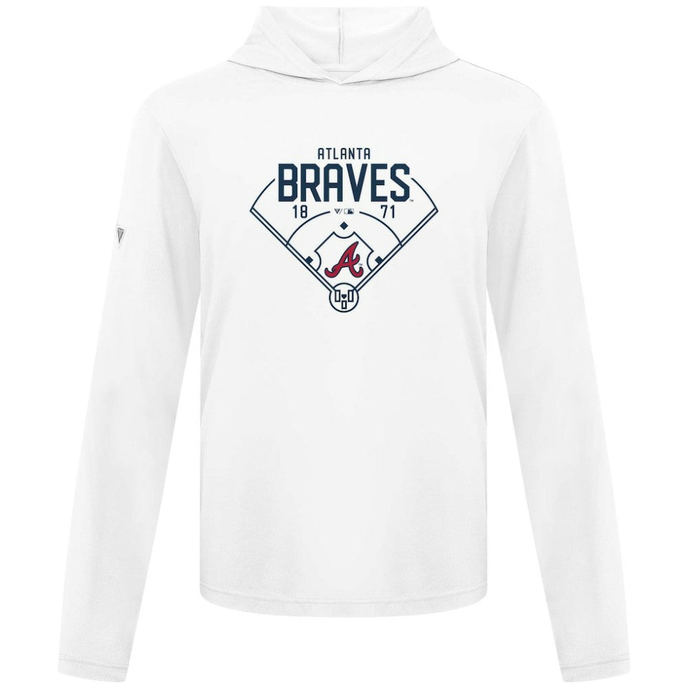 Atlanta Braves Levelwear Anthem Home Field Pullover Hoodie Sale