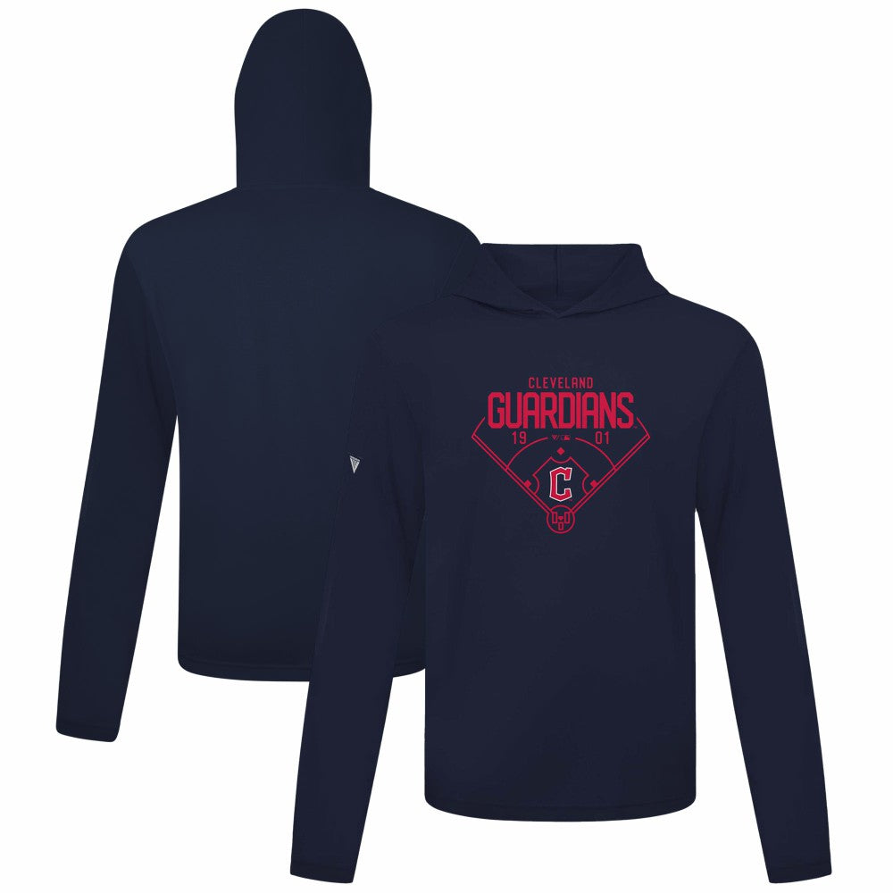 Cleveland Guardians Levelwear Anthem Home Field Pullover Hoodie On Sale