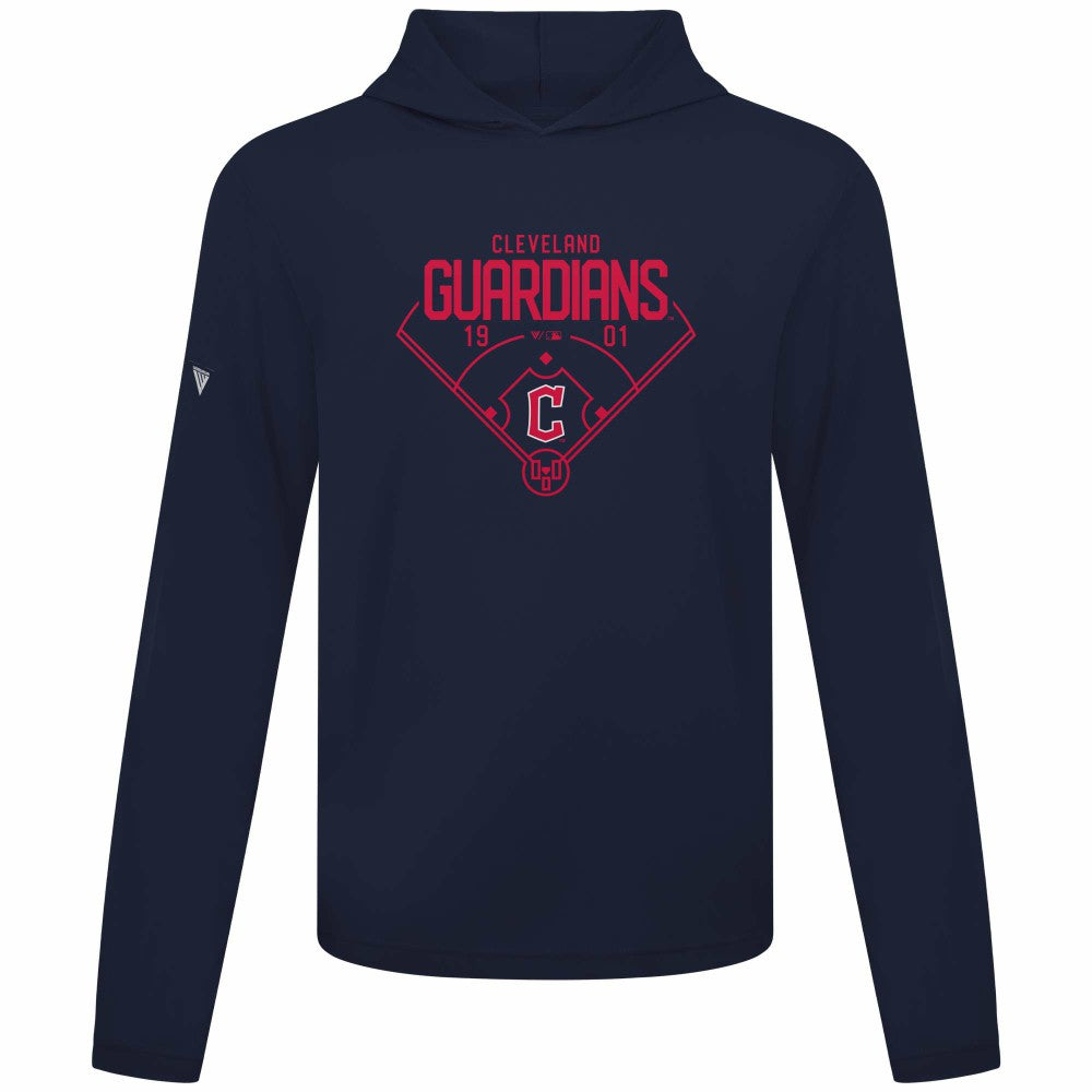 Cleveland Guardians Levelwear Anthem Home Field Pullover Hoodie On Sale