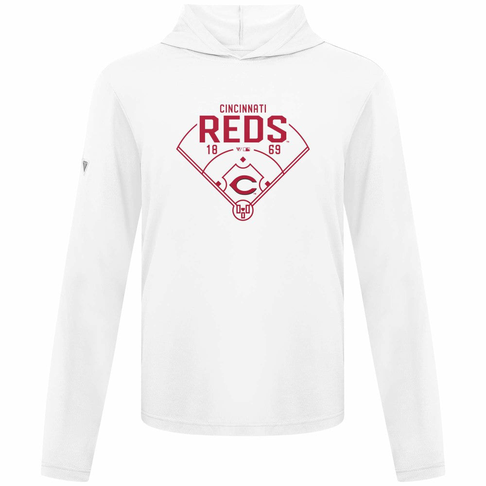 Cincinnati Reds Levelwear Anthem Home Field Pullover Hoodie discount