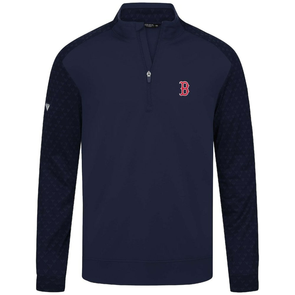 Boston Red Sox Levelwear Aztec Insignia 2.0 Quarter-Zip Pullover Top Online