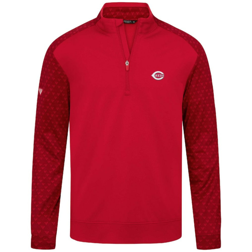 Cincinnati Reds Levelwear Aztec Insignia 2.0 Quarter-Zip Pullover Top Near Me