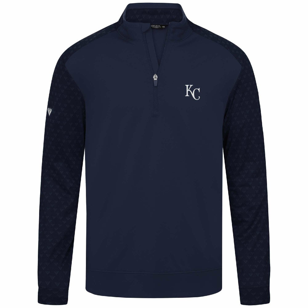Kansas City Royals Levelwear Aztec Insignia 2.0 Quarter-Zip Pullover Top Clearance