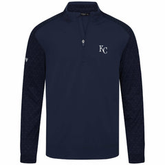Kansas City Royals Levelwear Aztec Insignia 2.0 Quarter-Zip Pullover Top Clearance