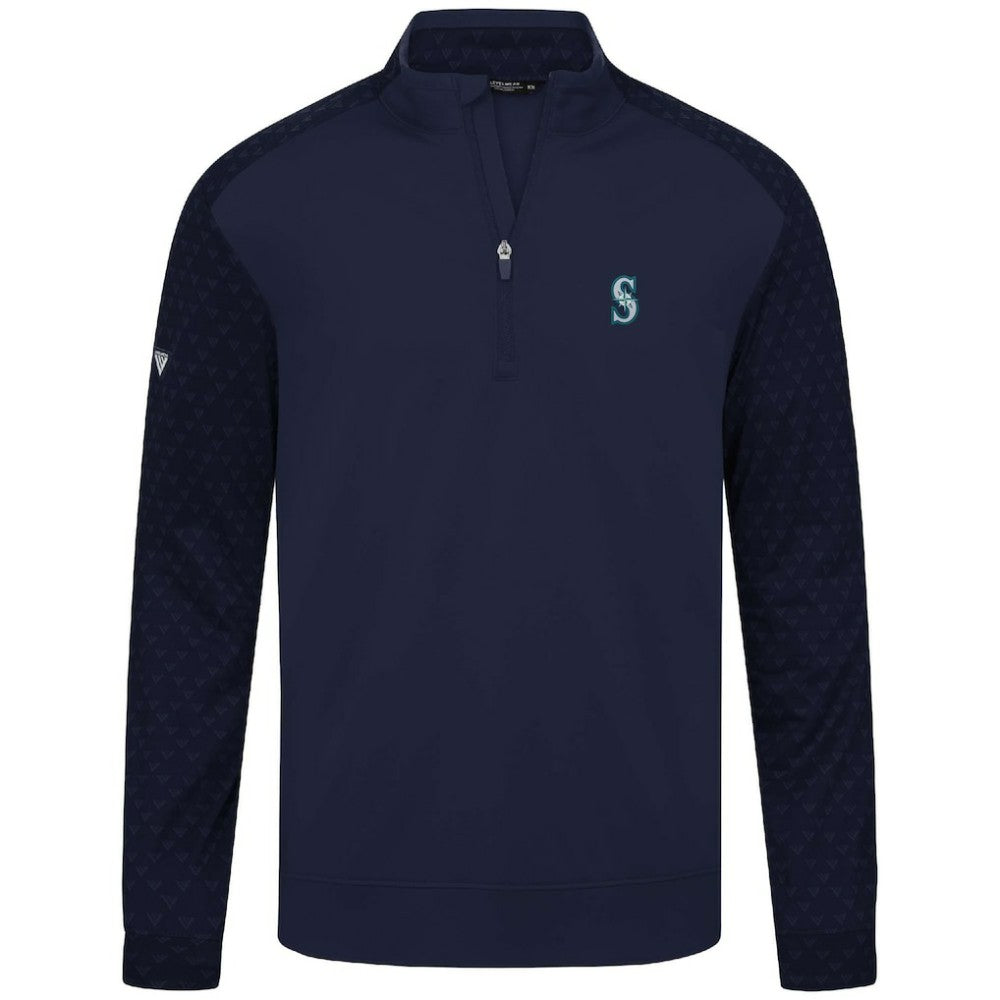 Seattle Mariners Levelwear Aztec Insignia 2.0 Quarter-Zip Pullover Top Lifestyle