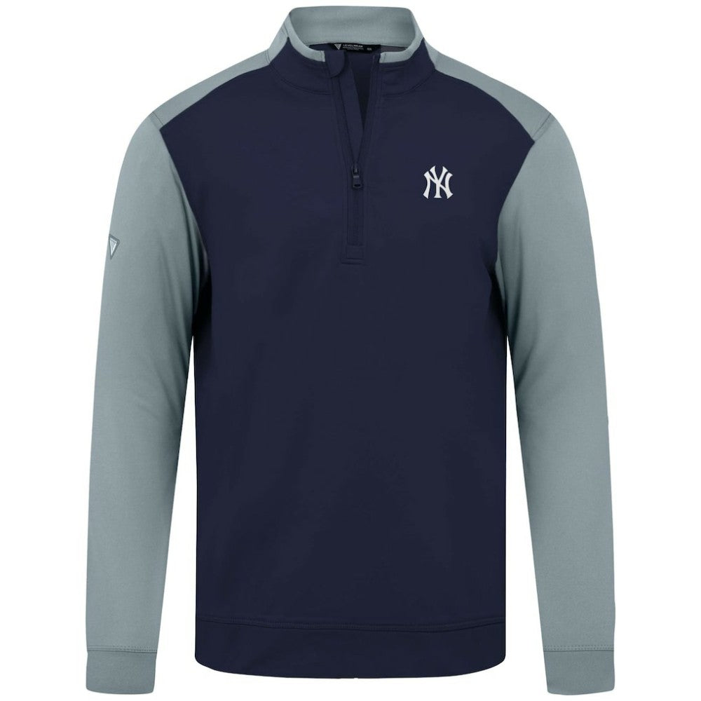 New York Yankees Levelwear Insignia 2.0 Quarter-Zip Pullover Top discount
