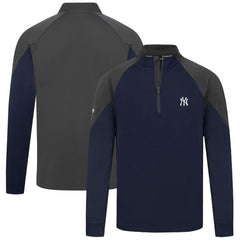 New York Yankees Levelwear Cadet Insignia 2.0 Raglan Quarter-Zip Jacket for sale