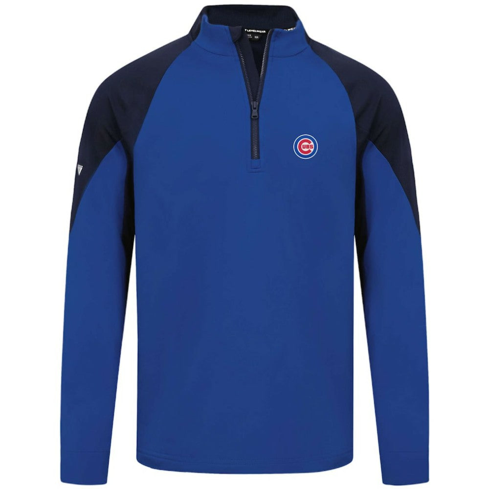 Chicago Cubs Levelwear Cadet Insignia 2.0 Raglan Quarter-Zip Jacket discount