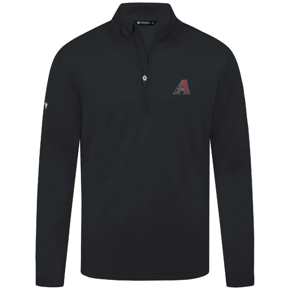 Arizona Diamondbacks Levelwear Heron Insignia 2.0 Quarter-Zip Jacket Clearance