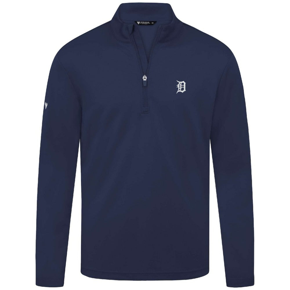 Detroit Tigers Levelwear Heron Insignia 2.0 Quarter-Zip Jacket Online