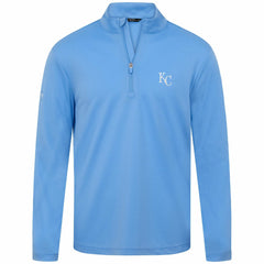 Kansas City Royals Levelwear Heron Insignia 2.0 Quarter-Zip Jacket Lifestyle