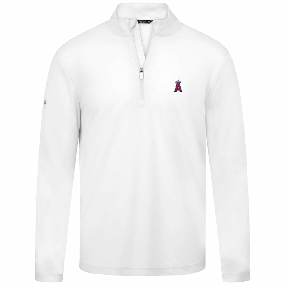 Los Angeles Angels Levelwear Heron Insignia 2.0 Quarter-Zip Jacket Lifestyle