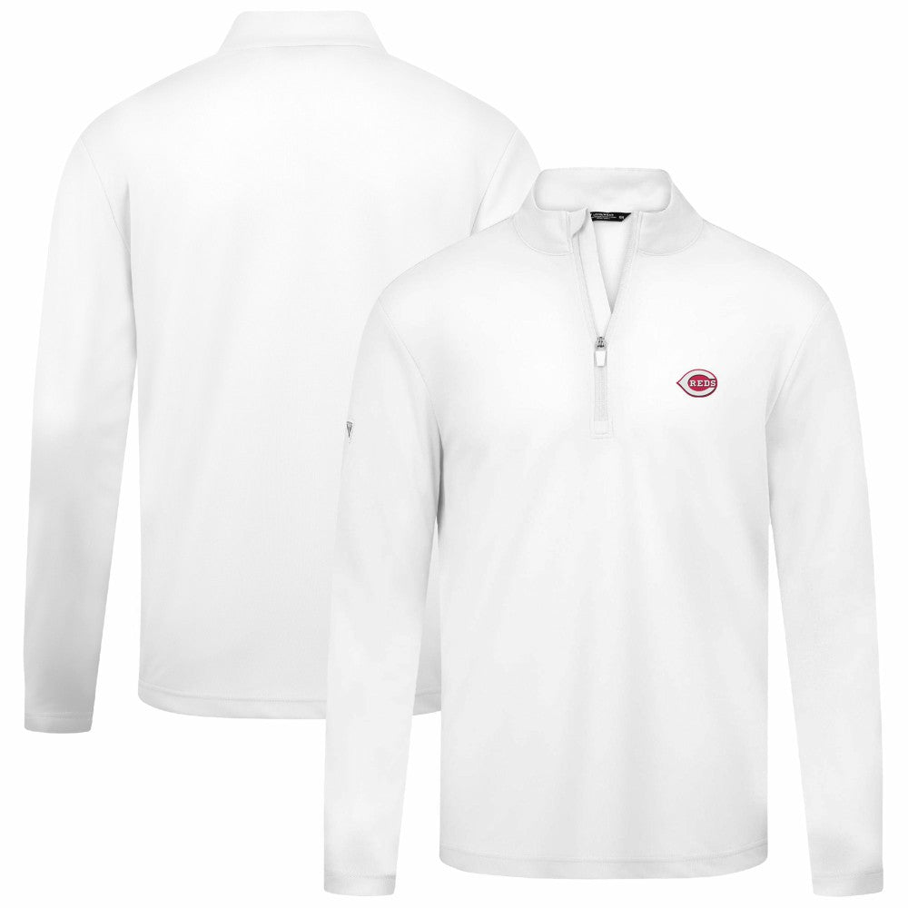 Cincinnati Reds Levelwear Heron Insignia 2.0 Quarter-Zip Jacket discount