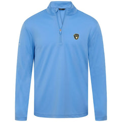 Milwaukee Brewers Levelwear Heron Insignia 2.0 Quarter-Zip Jacket Sale