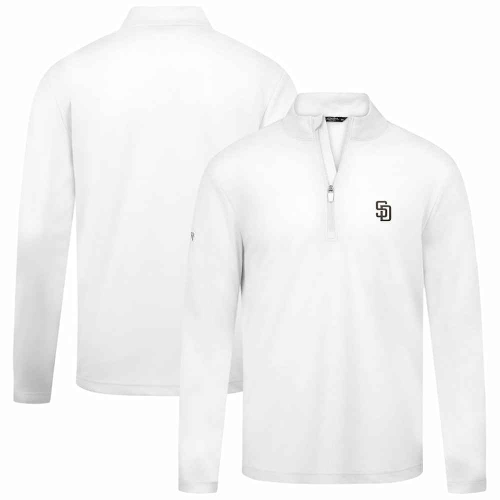 San Diego Padres Levelwear Heron Insignia 2.0 Quarter-Zip Jacket Clearance
