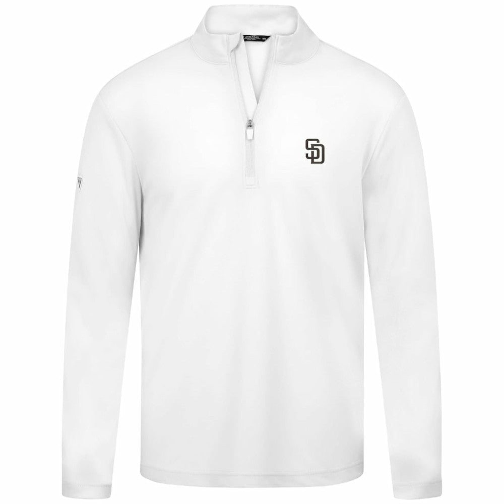 San Diego Padres Levelwear Heron Insignia 2.0 Quarter-Zip Jacket Clearance