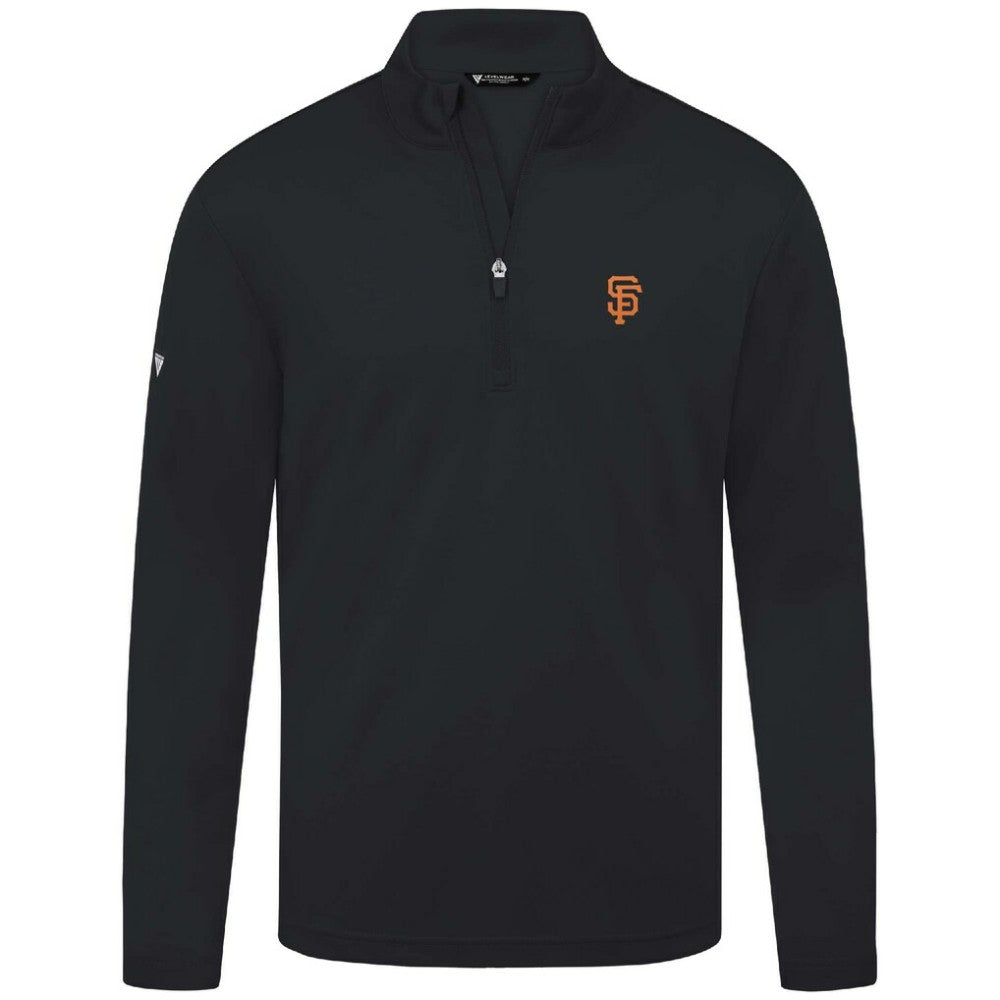 San Francisco Giants Levelwear Heron Insignia 2.0 Quarter-Zip Jacket Sale