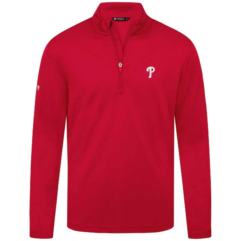 Philadelphia Phillies Levelwear Heron Insignia 2.0 Quarter-Zip Jacket Sale