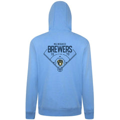 Milwaukee Brewers Levelwear Podium Primary Pullover Hoodie discount