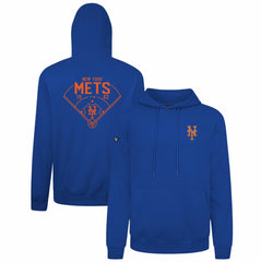 New York Mets Levelwear Podium Primary Pullover Hoodie Near Me