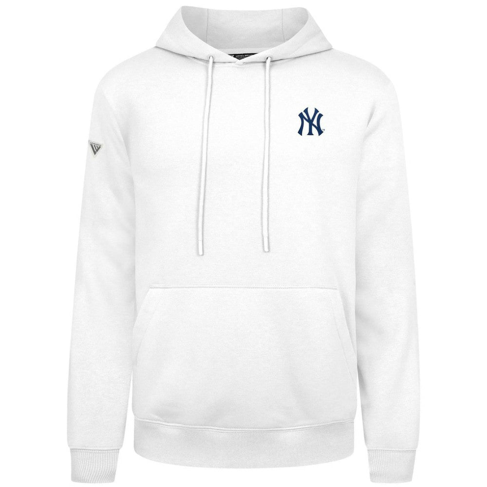 New York Yankees Levelwear Podium Primary Pullover Hoodie On Sale
