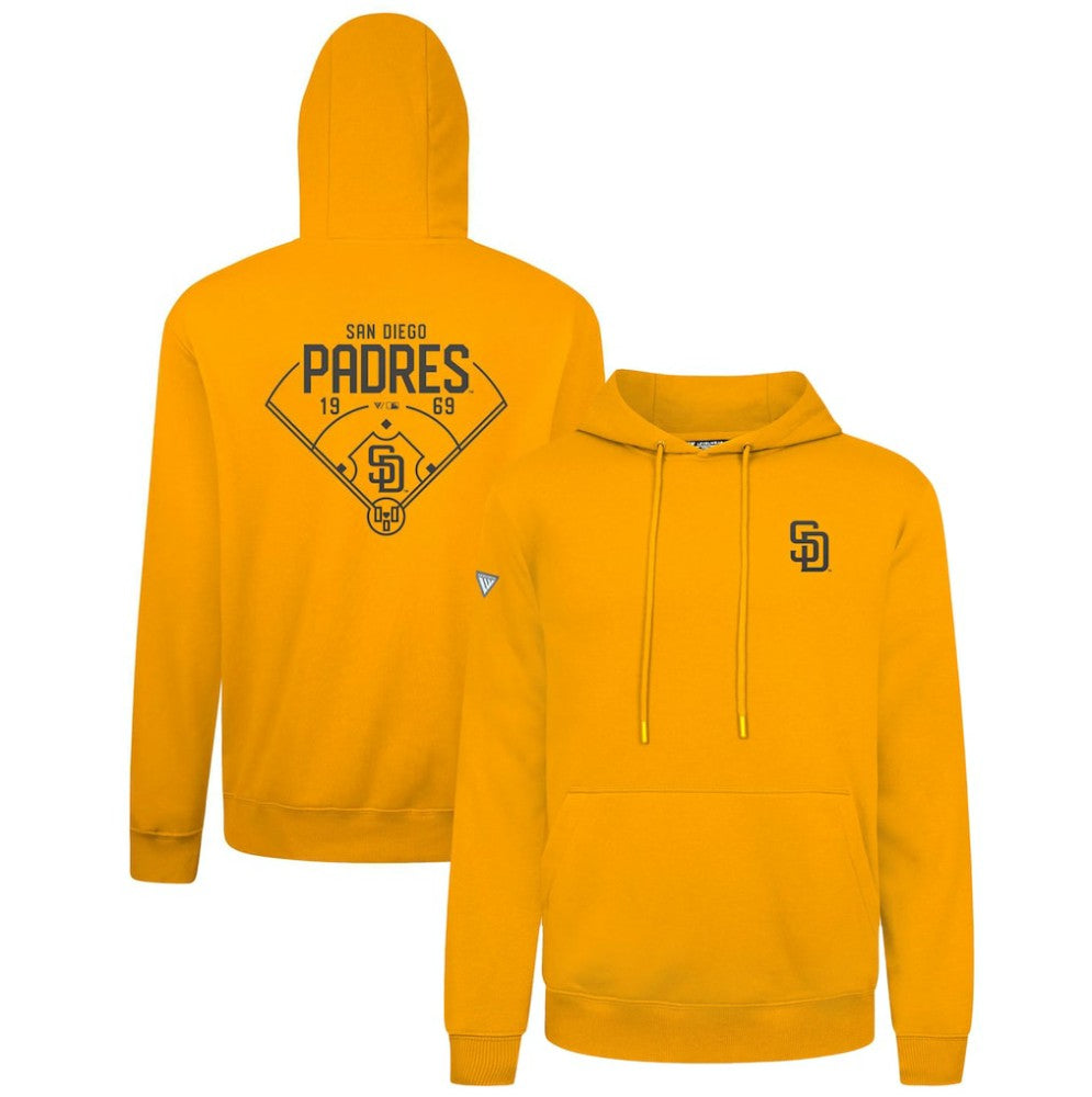 San Diego Padres Levelwear Podium Primary Pullover Hoodie for sale