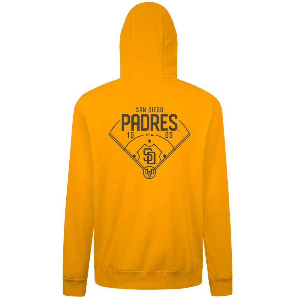 San Diego Padres Levelwear Podium Primary Pullover Hoodie for sale