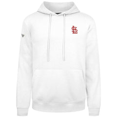 St. Louis Cardinals Levelwear Podium Primary Pullover Hoodie Clearance