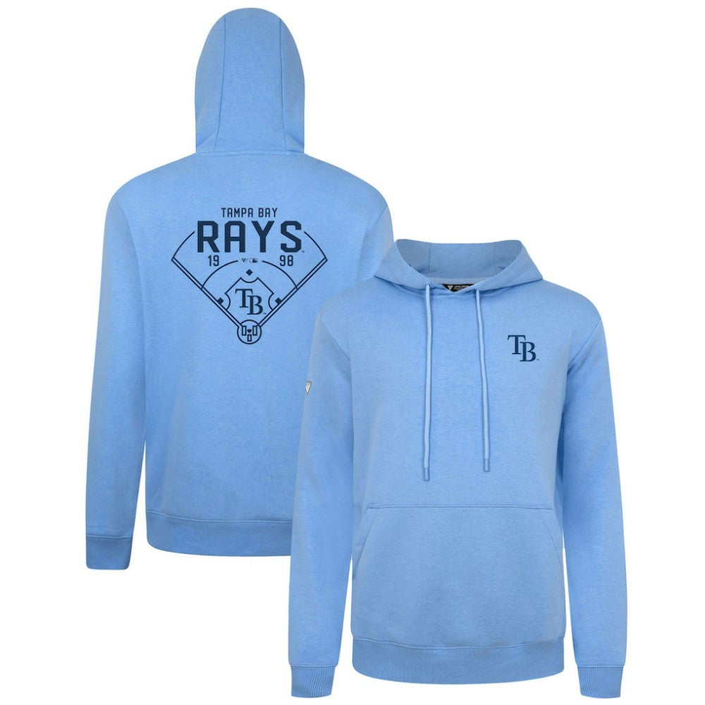 Tampa Bay Rays Levelwear Podium Primary Pullover Hoodie Lifestyle