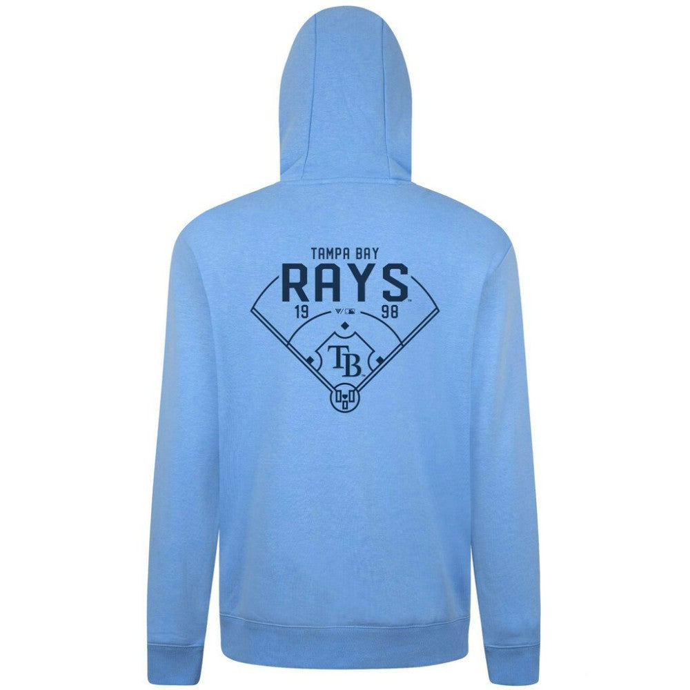 Tampa Bay Rays Levelwear Podium Primary Pullover Hoodie Lifestyle