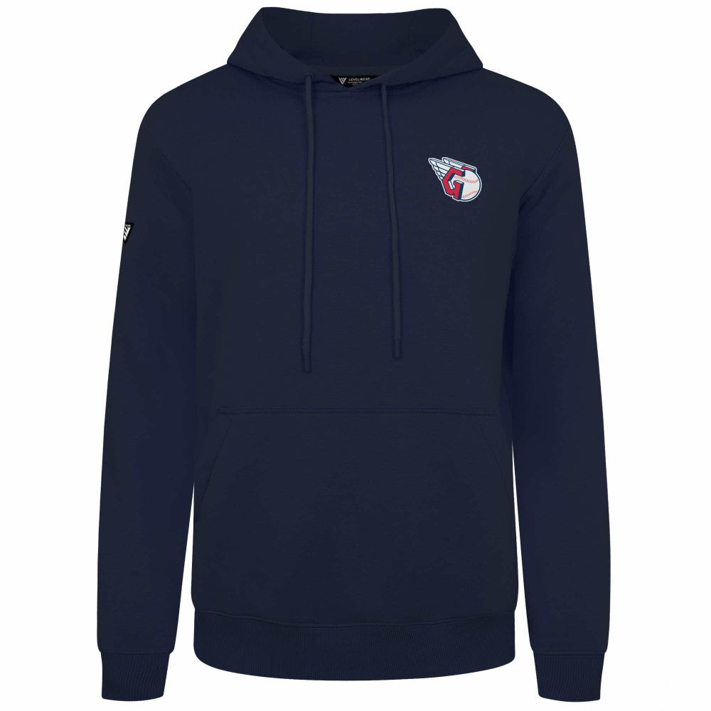 Cleveland Guardians Levelwear Podium Primary Pullover Hoodie for sale