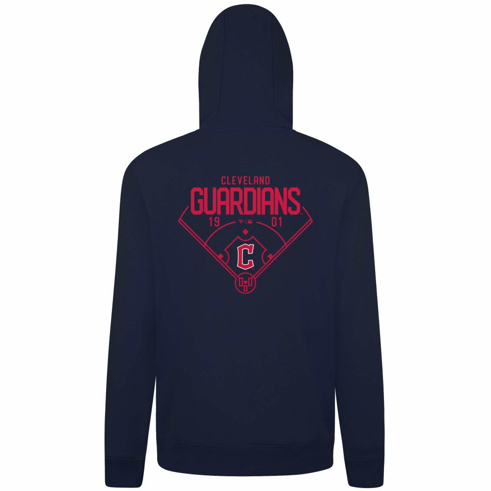Cleveland Guardians Levelwear Podium Primary Pullover Hoodie for sale