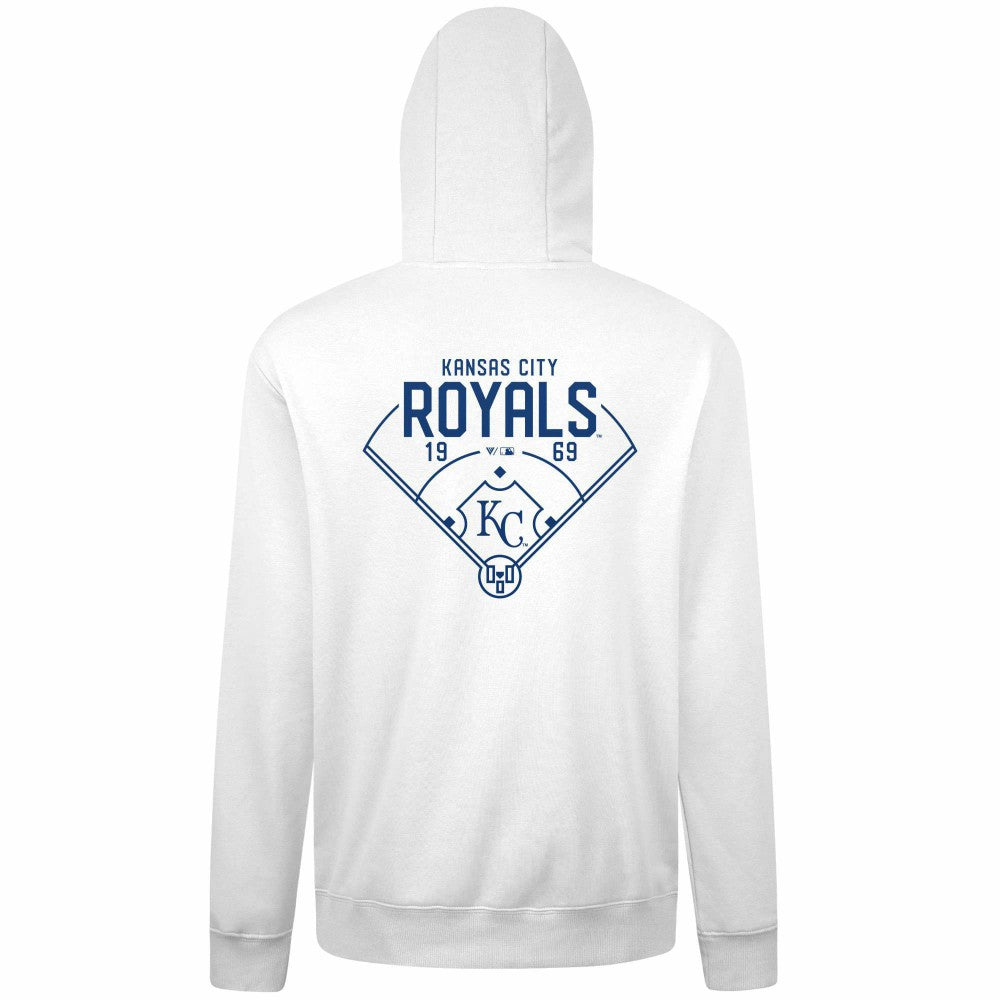 Kansas City Royals Levelwear Podium Primary Pullover Hoodie Sale