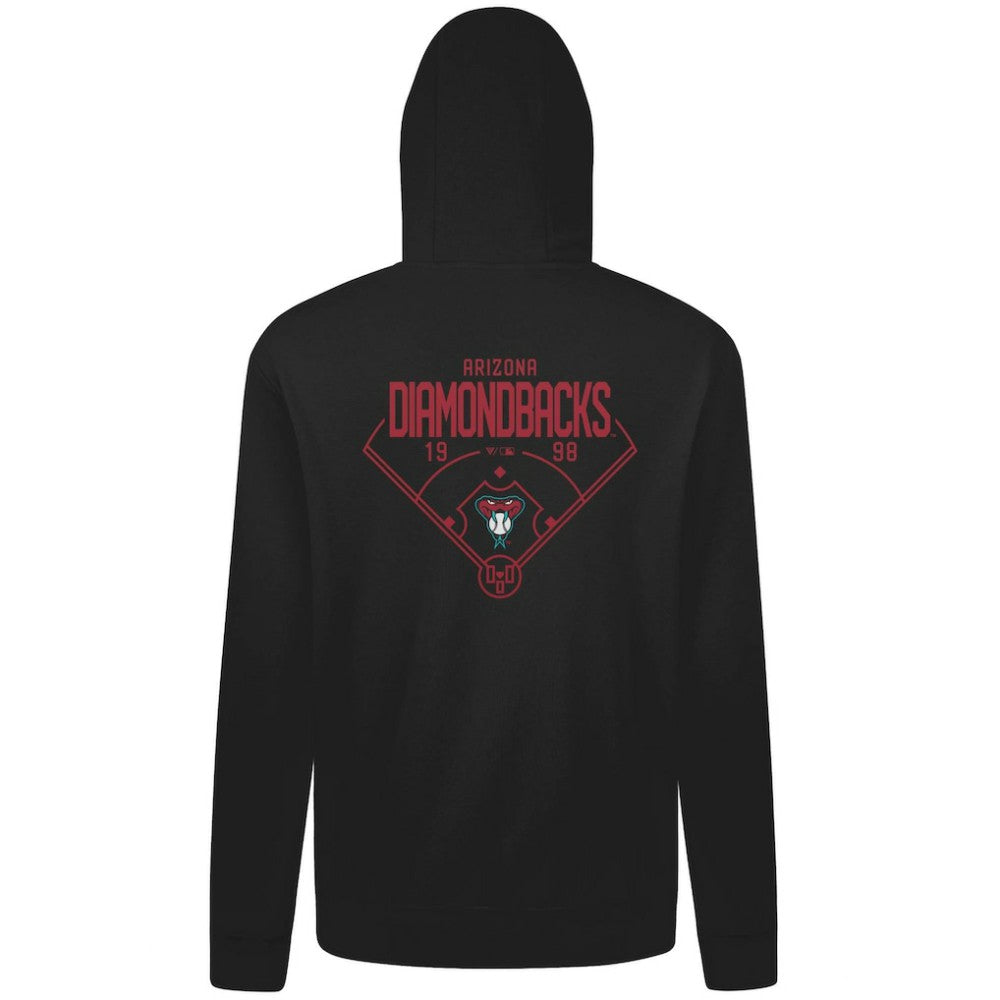 Arizona Diamondbacks Levelwear Podium Primary Pullover Hoodie Clearance