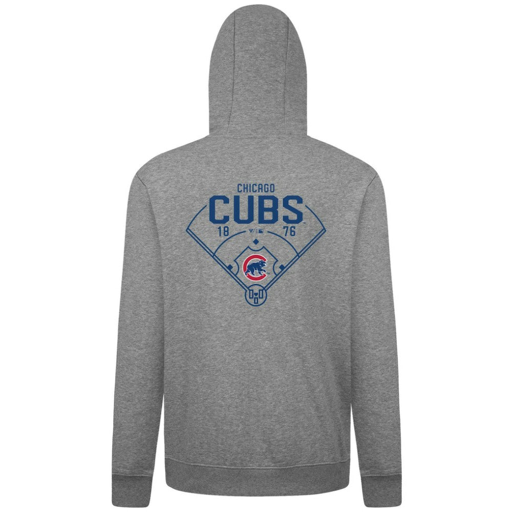 Chicago Cubs Levelwear Podium Primary Pullover Hoodie Near Me
