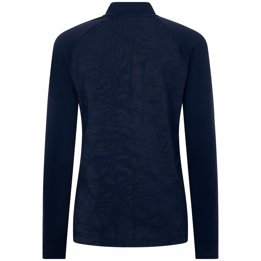 Milwaukee Brewers Levelwear Women's Amethyst Insignia 2.0 Quarter-Zip Jacket Lifestyle